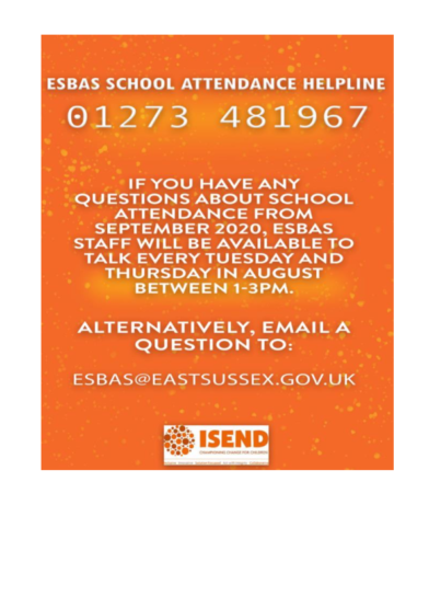Attendance Helpline
