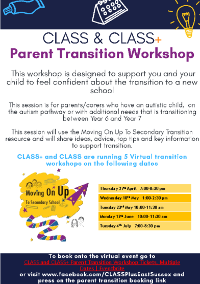 CLASS Parent Transition Workshop