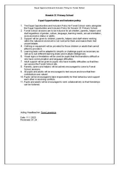 Confidentiality Policy