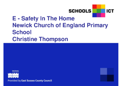 E-Safety in the Home