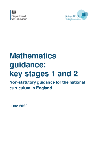 Mathematics guidance: key stages 1 and 2