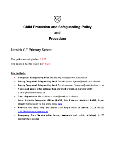 Safeguarding Policy