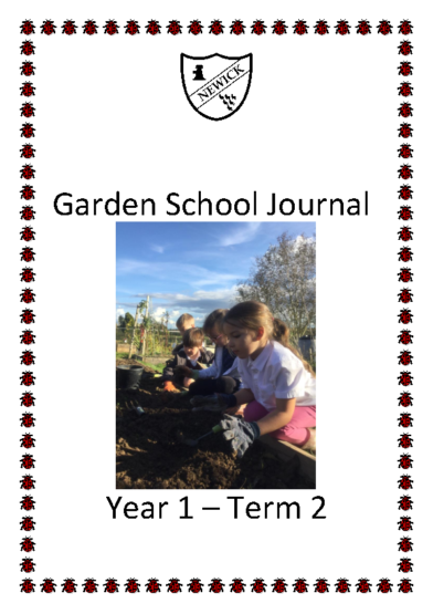 Year 1 Garden School Journal
