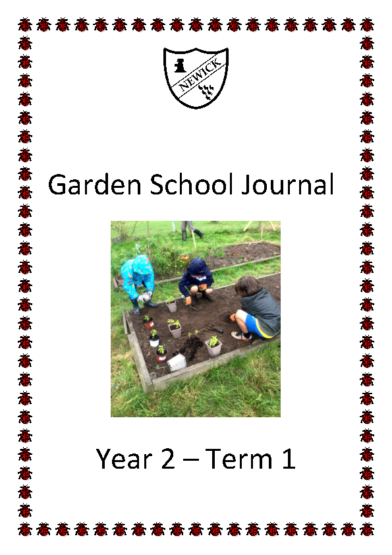 Year 2 Garden School Journal