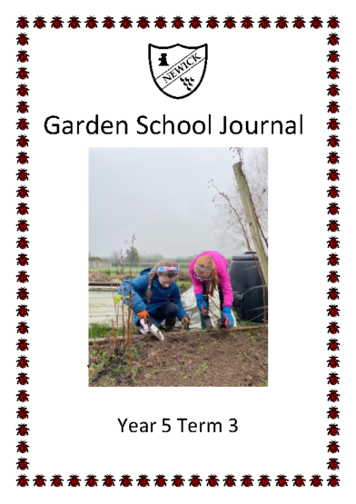 Year 5 Garden School Journal
